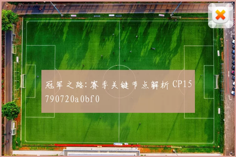 冠军之路:赛季关键节点解析 CP15790720a0bf0