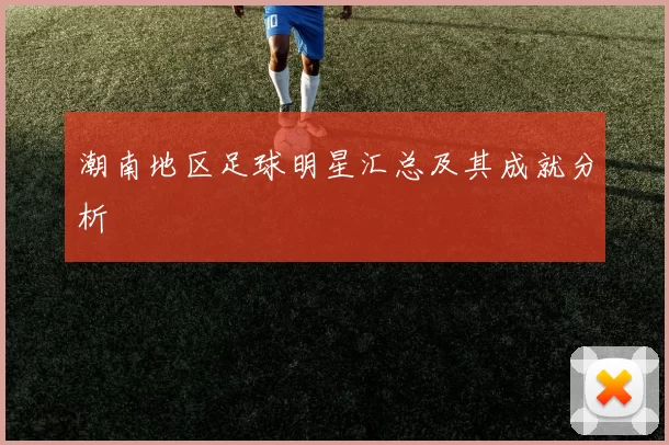 潮南地区足球明星汇总及其成就分析