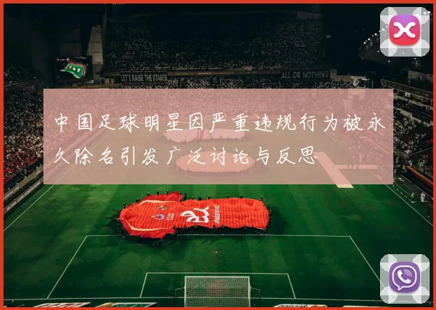 中国足球明星因严重违规行为被永久除名引发广泛讨论与反思